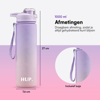 Hup-Waterfles-1-liter-Motivatie-drinkfles-1